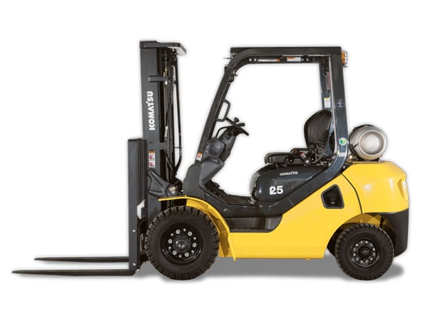 Komatsu Forklift FG25T Pneumatic 5,000lb Capacity